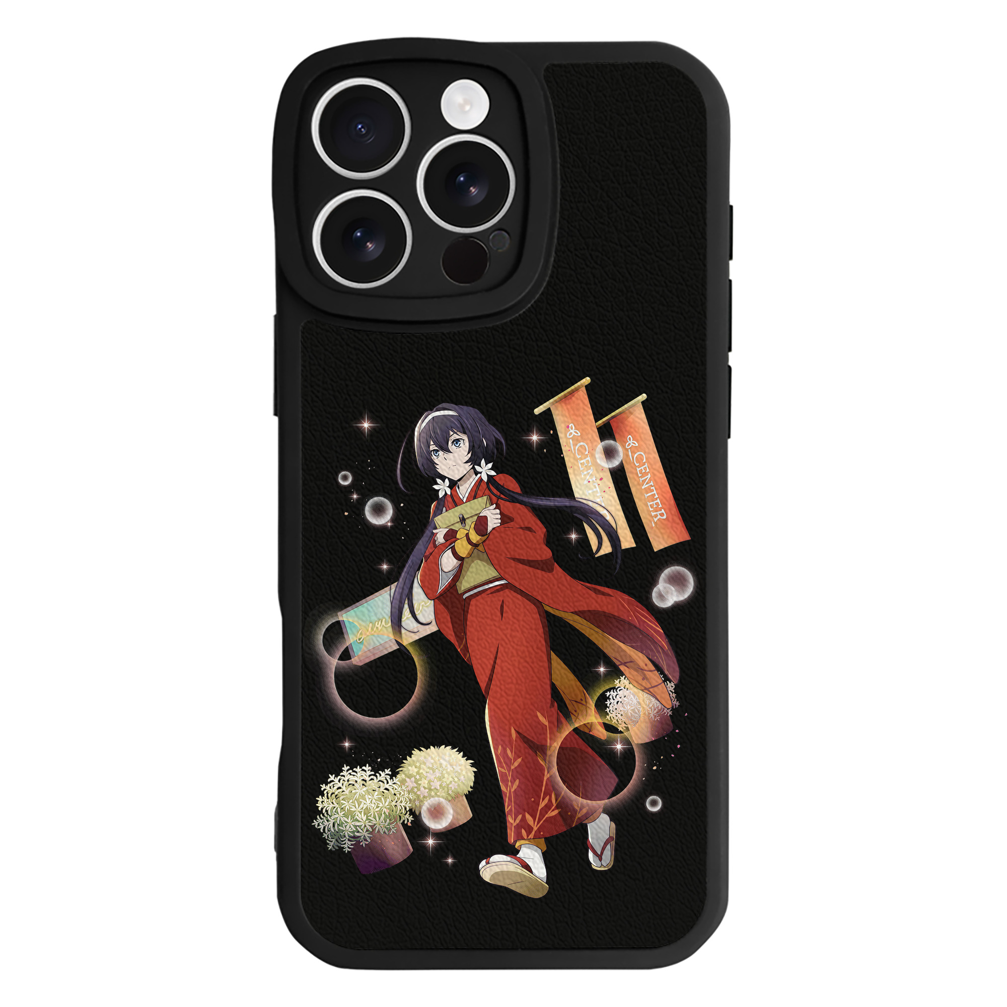 （画像用） 文豪ストレイドッグス Bungo Stray Dogs 【iPhone 16シリーズ対応】シリコンスマホケース（レザー調） 材質：シリコン